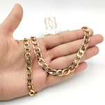 ست دستبند و گردنبند ژوپینگ زنانه ns-n670 از نمای روی دست