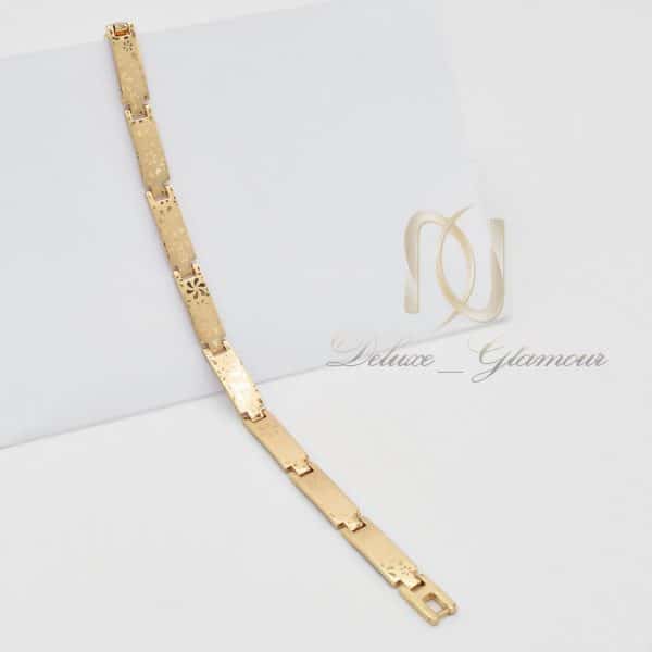 دستبند ژوپینگ زنانه طرح طلای جدید ds-n676