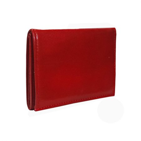 کیف پول چرم طبیعی جیبی le-n102 از نمای کنار