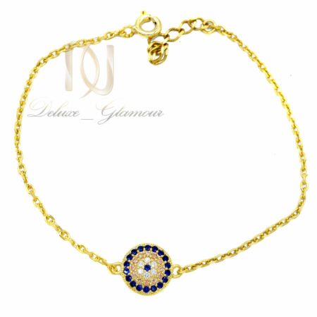 دستبند نقره 925 طرح چشم نظر