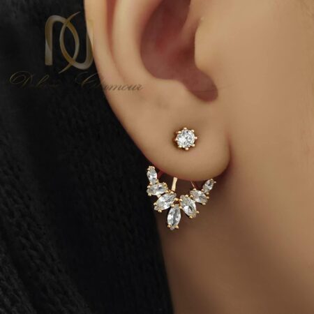 گوشواره دخترانه استیل مدل ژاکت