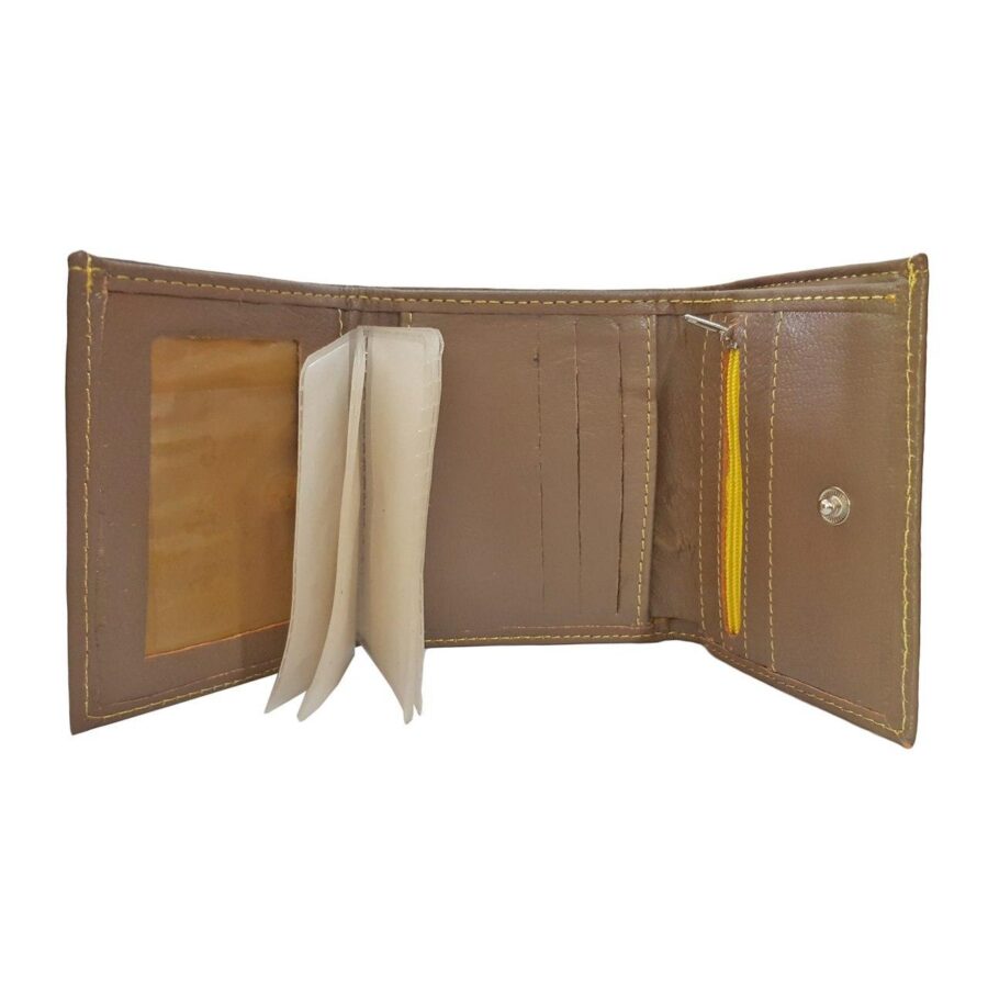 کیف پول دخترانه چرم طبیعی فیلی