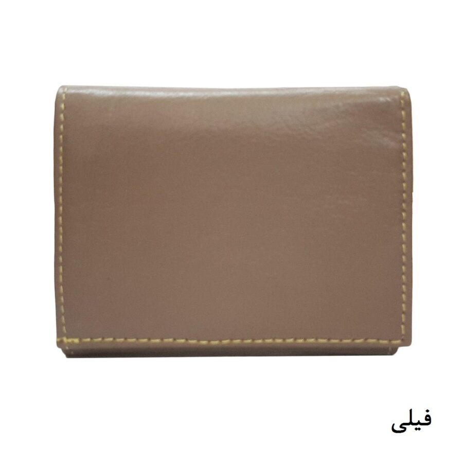 کیف پول دخترانه چرم طبیعی فیلی