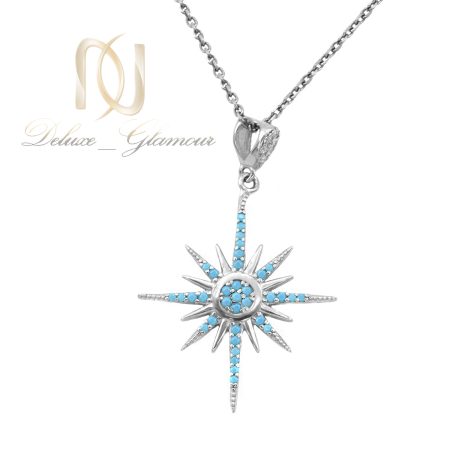گردنبند فانتزی دخترانه نقره طرح ستاره nw-n708