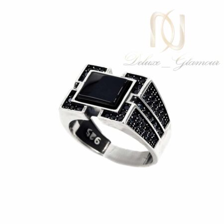 انگشتر مردانه نقره اسپرت طرح خاص rg-n628