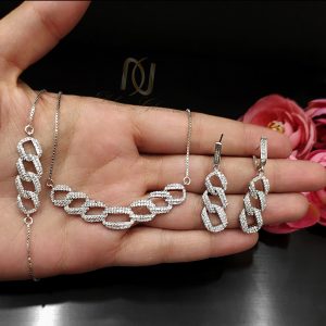 ست نقره زنانه کارتیر ظریف