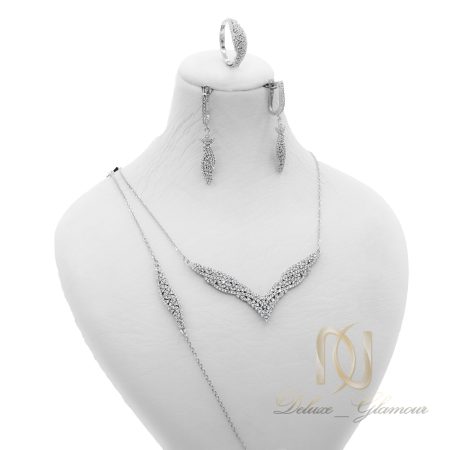 سرویس نقره ظریف نگین دار ns-n676