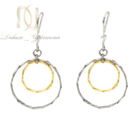 گوشواره زنانه برنجی حلقه ای er-n260