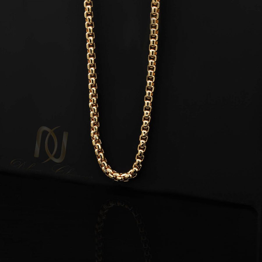 زنجیر زنانه استیل طرح طلا 50 سانتی NW-N744