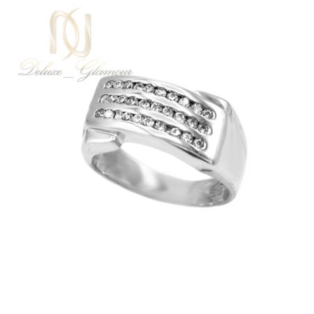 انگشتر نقره 925 زنانه نگین باگت rg-n013