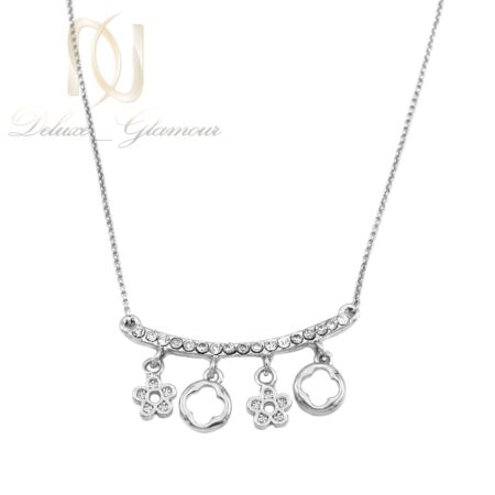 گردنبند دخترانه نگین سواروسکی کلیو nw-n742
