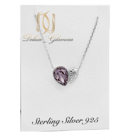 گردنبند swarovski نقره زنانه طرح قلب nw-n753