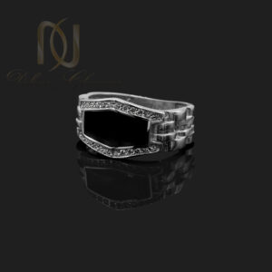 انگشتر نقره مردانه طرح rolex خاص rg-n701