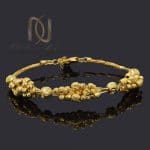 دستبند نقره آلبرنادو زنانه طلایی DS-N818
