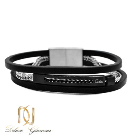 دستبند چرم مردانه خاص کارتیر ds-n812