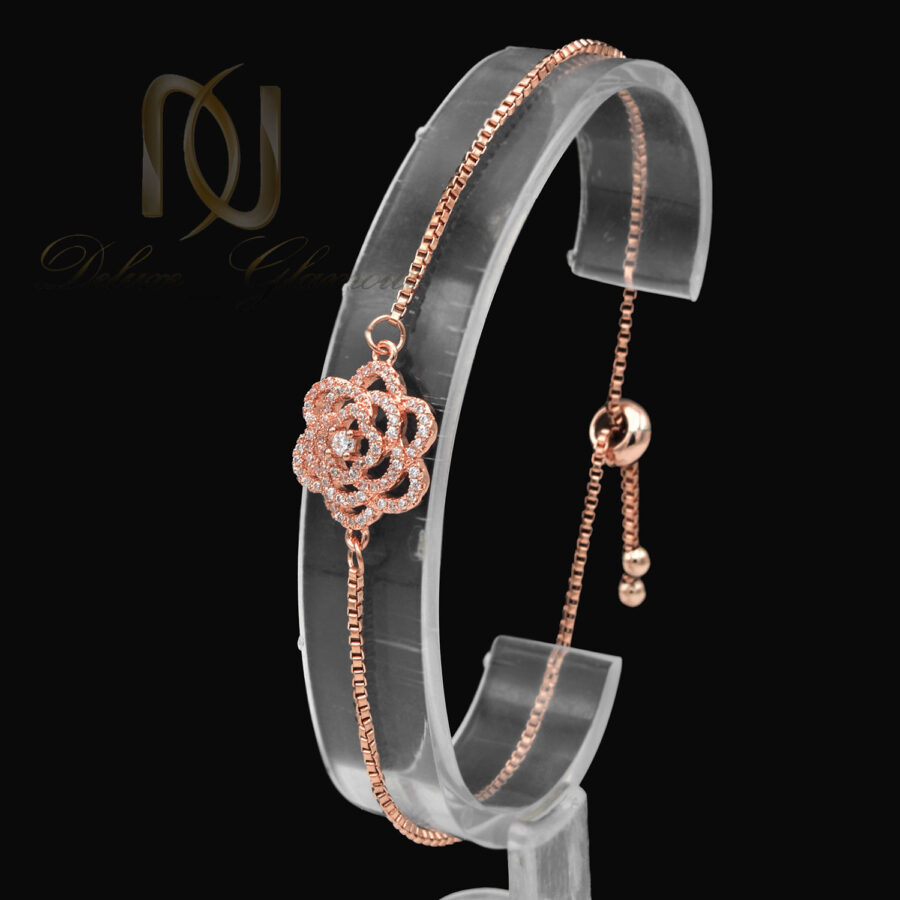 دستبند رزگلد دخترانه استیل درجه یک ds-n826