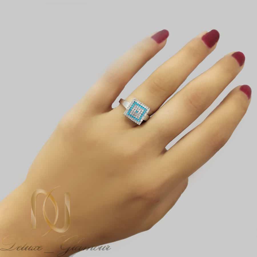 انگشتر زنانه نقره 925 روکش رودیوم rg-n714