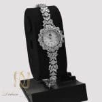 ساعت نقره جواهری زنانه ارزان قیمت wh-n323