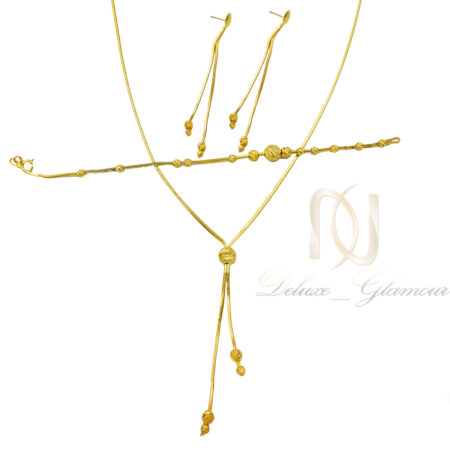 سرویس نقره طرح طلای ساچمه ای شیک ns-n811