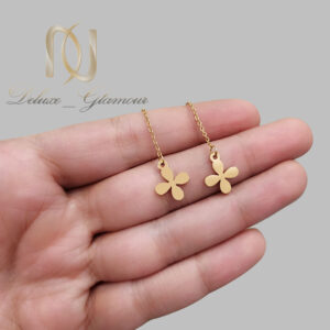 گوشواره بخیه ای استیل بلند er-n271