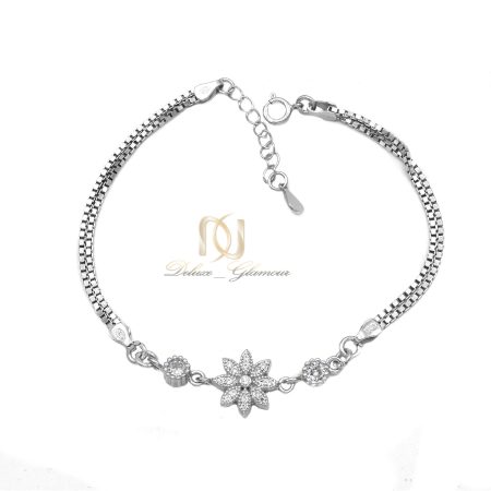 دستبند دخترانه شیک نقره عیار 925 اصل