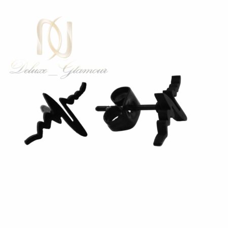 گوشواره میخی استیل طرح ضربان er-n280