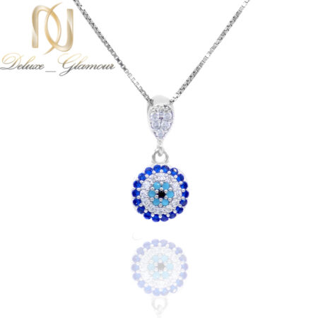 گردنبند نقره دخترانه چشم نظر ظریف ma-n625