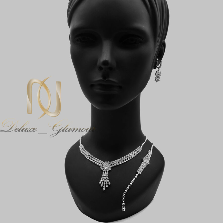 سرویس نقره عروس جواهری طرح طلا ns-n883