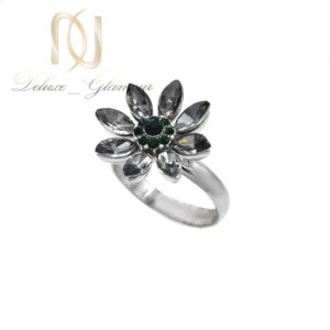 انگشتر جواهری viennois طرح گل خاص rg-n789