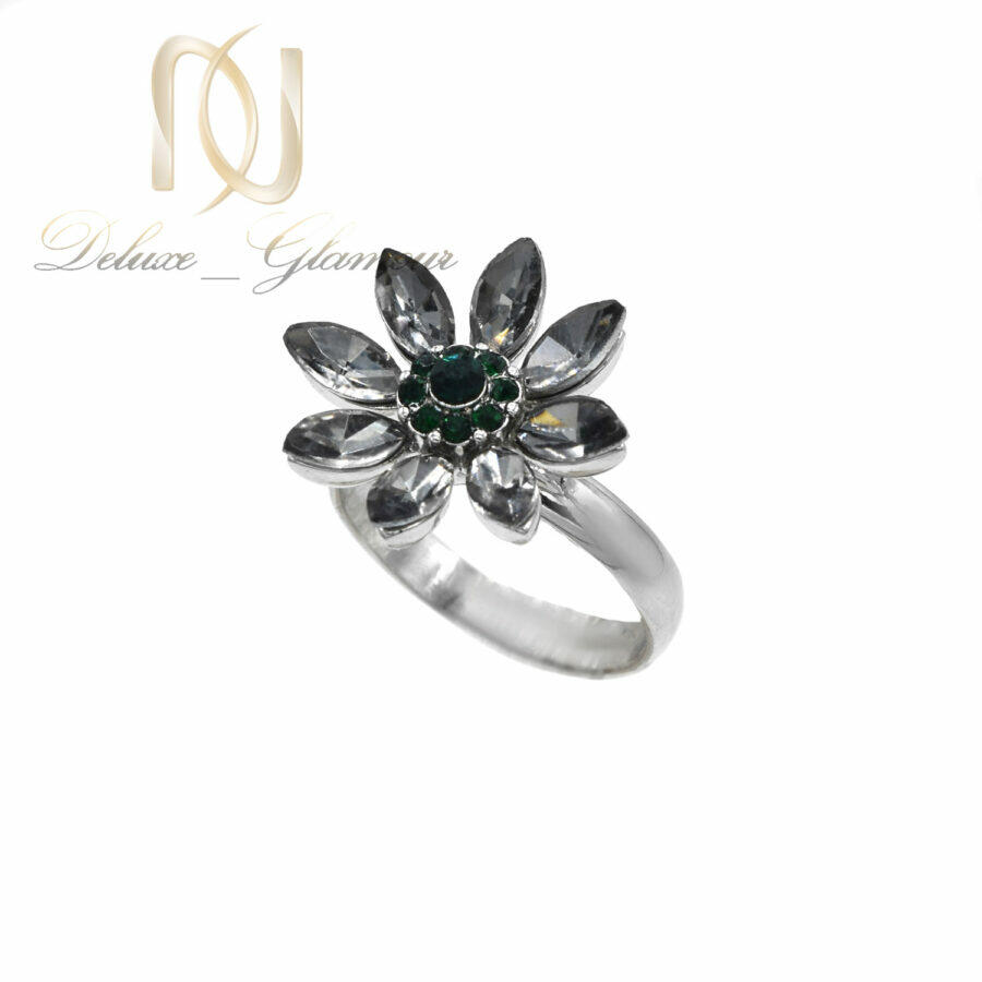 انگشتر جواهری viennois طرح گل خاص rg-n789