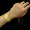 دستبند زنانه نقره طرح طلا شیک ds-n886