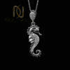 گردنبند دستبند دریایی نقره زنانه nw-n799