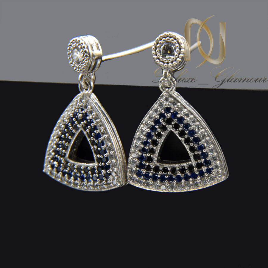 گوشواره آویزی نقره 925 زنانه مثلثی ER-N290