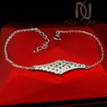 دستبند زنانه ظریف نقره 925 طرح طلا ma-n690