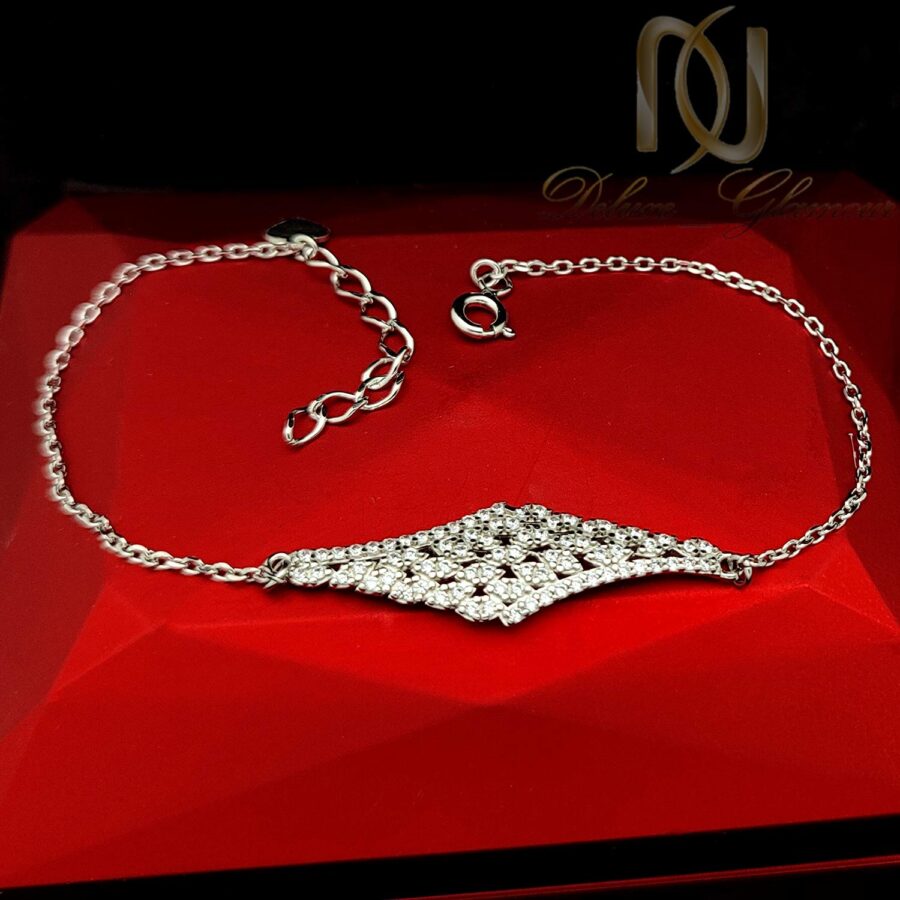 دستبند زنانه ظریف نقره 925 طرح طلا ma-n690