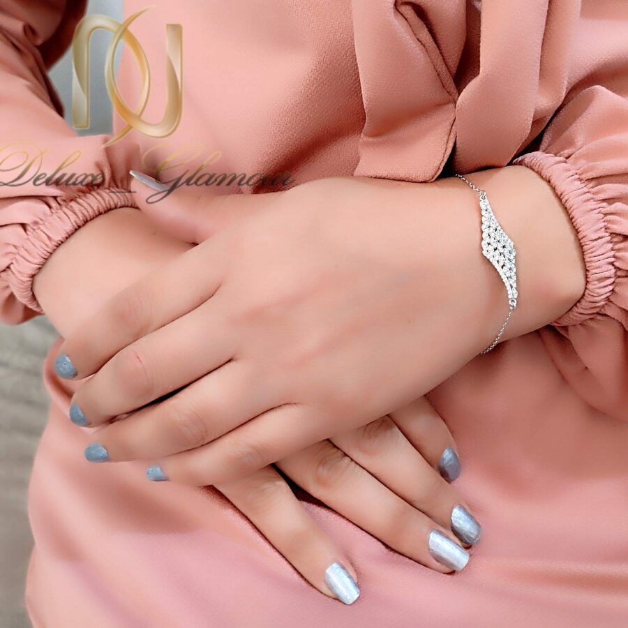 دستبند زنانه ظریف نقره 925 طرح طلا ma-n690