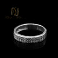 انگشتر حلقه نقره زنانه نگین دار rg-n828