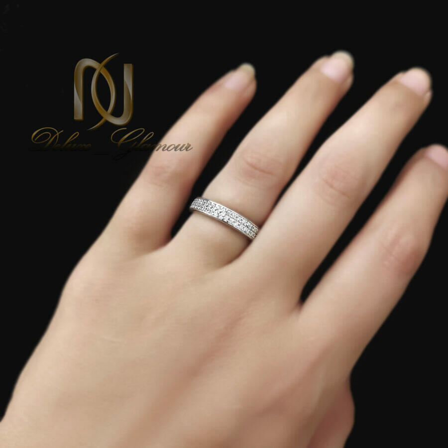 انگشتر حلقه نقره زنانه نگین دار rg-n828