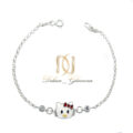 دستبند کیتی بچگانه نقره ترک اصل ds-n931