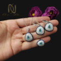 ست چشم نظر نقره زنانه سه تیکه ns-n972