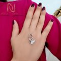 گردنبند نقره danc زنانه نگین دار ma-n742