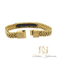 دستبند مردانه ROLEX استیل طلایی DS-N996