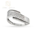 حلقه انگشتر مردانه نقره 925 نگین دار rg-n905