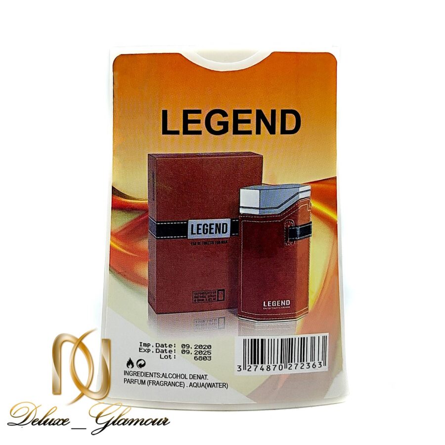 ادوپرفیوم مردانه LEGEND جیبی ed-n124