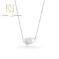 گردنبند طرح قلب نقره 925 شیک زنانه NW-N950