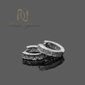 گوشواره حلقه ای نقره تراش زنانه ER-N310