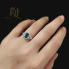 انگشتر جواهری زنانه نقره 925 ظریف rg-n921