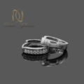 گوشواره نقره 925 حلقه ای ظریف er-n321