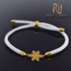 دستبند طلای 18 عیار دخترانه طرح دونه برف G0-N023