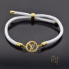 دستبند طلای 18 عیار دخترانه طرح لویی ویتون G0-N022